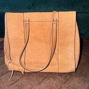 Rebecca Minkoff Large Camel Leather Tote